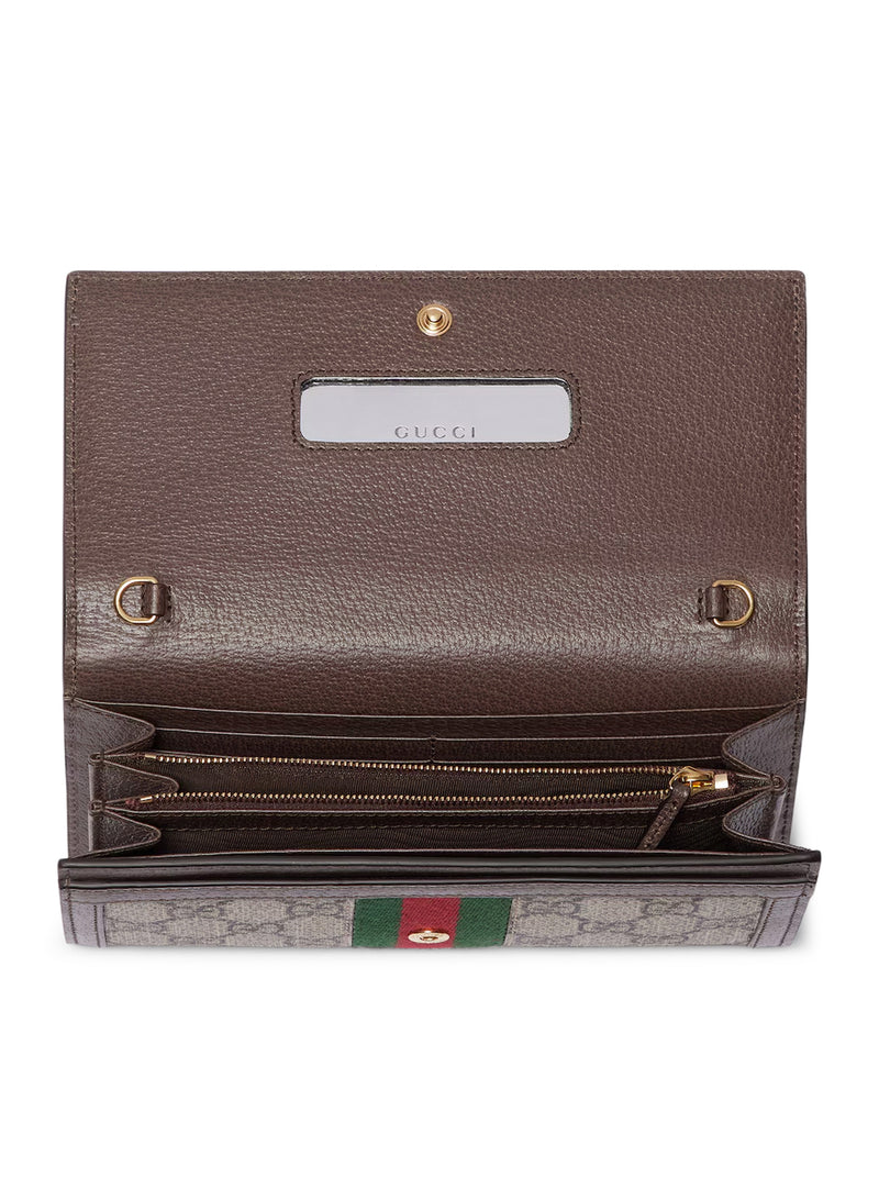 Gucci Women Ophidia Wallet With Chain GUCCI