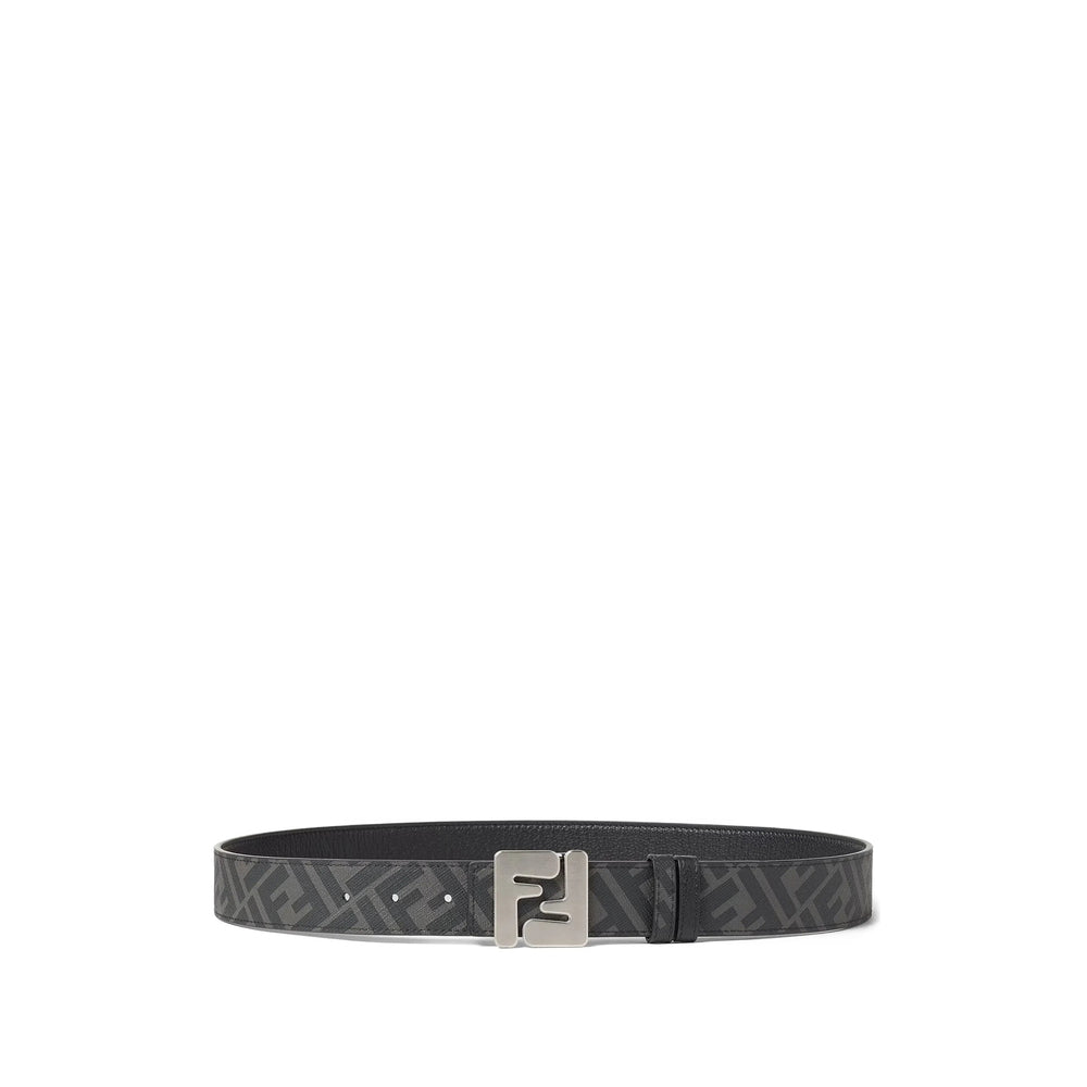 Fendi Black Belts Men FENDI