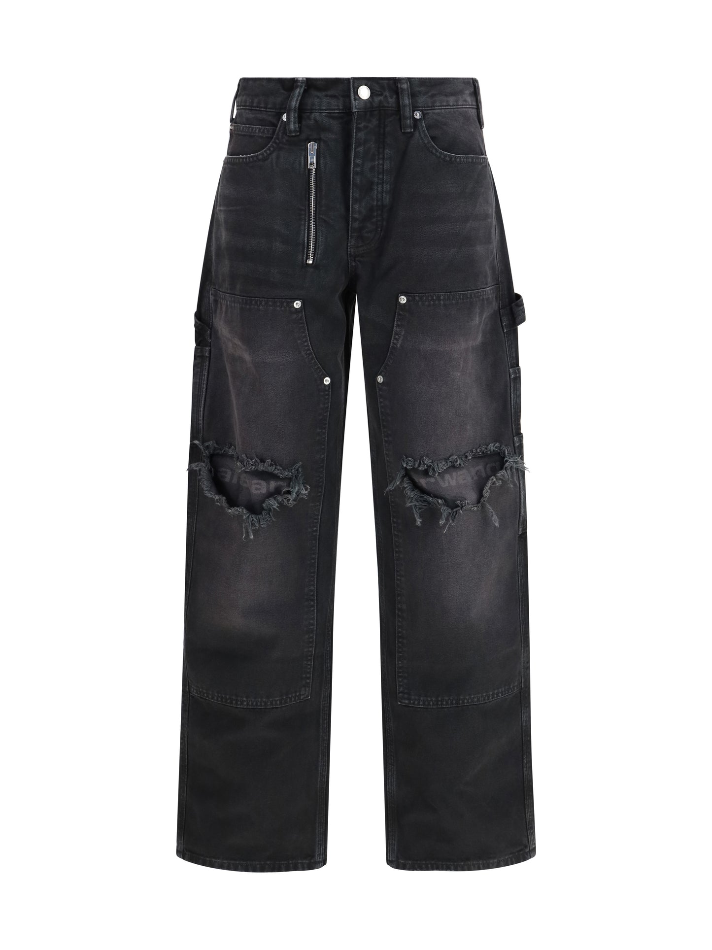 Alexander Wang Women Zip Carpenter Pants ALEXANDER WANG