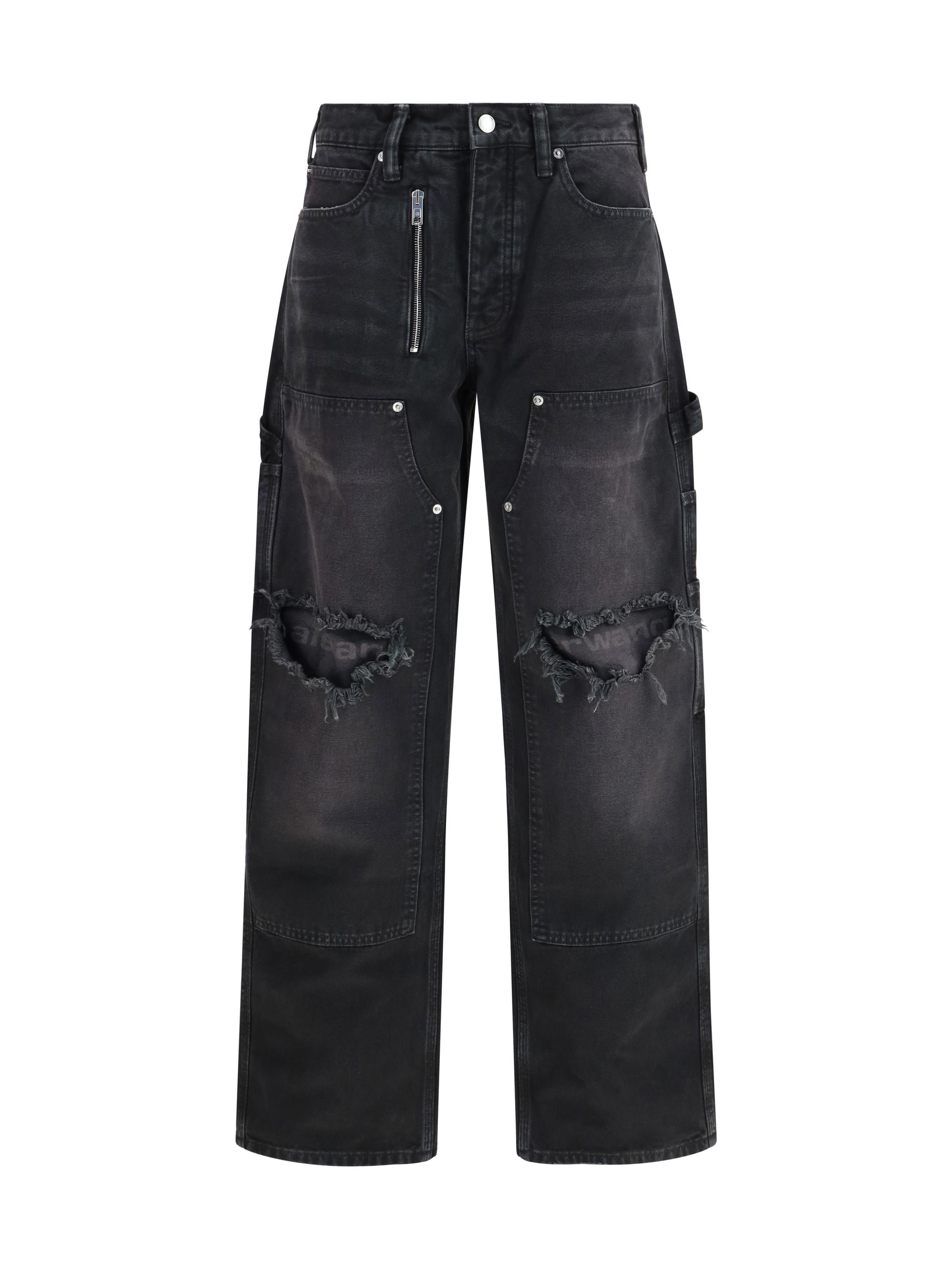 Alexander Wang Women Zip Carpenter Pants ALEXANDER WANG