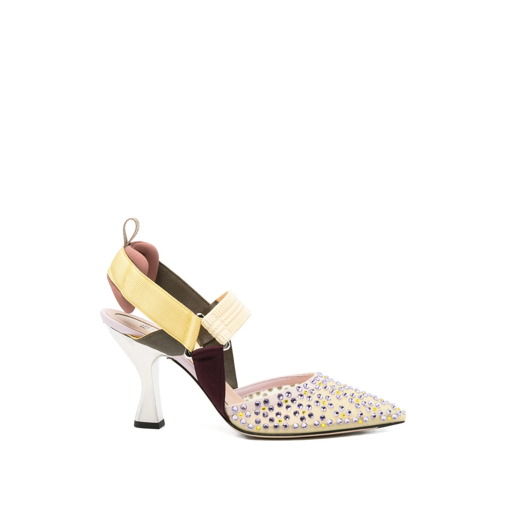 Fendi Neutrals Shoes Women FENDI