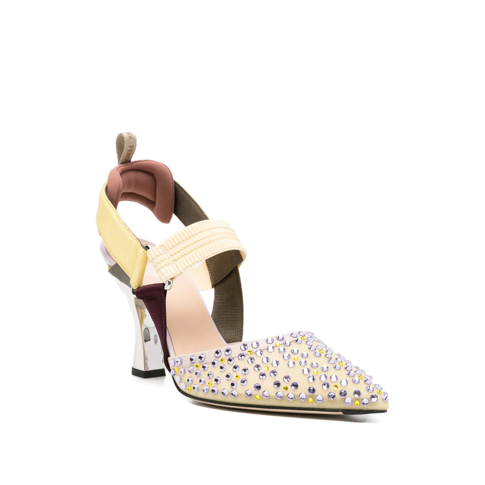 Fendi Neutrals Shoes Women FENDI