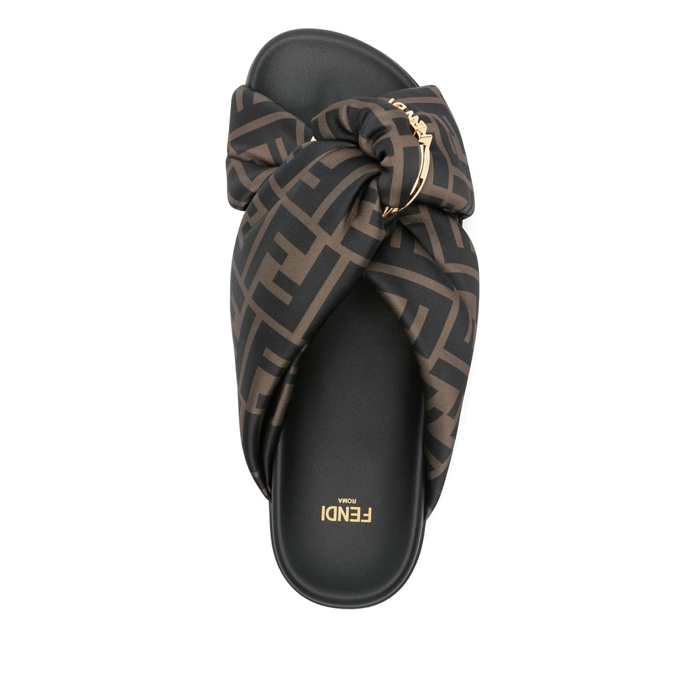 Fendi Brown Flip-Flops & Slides Women FENDI