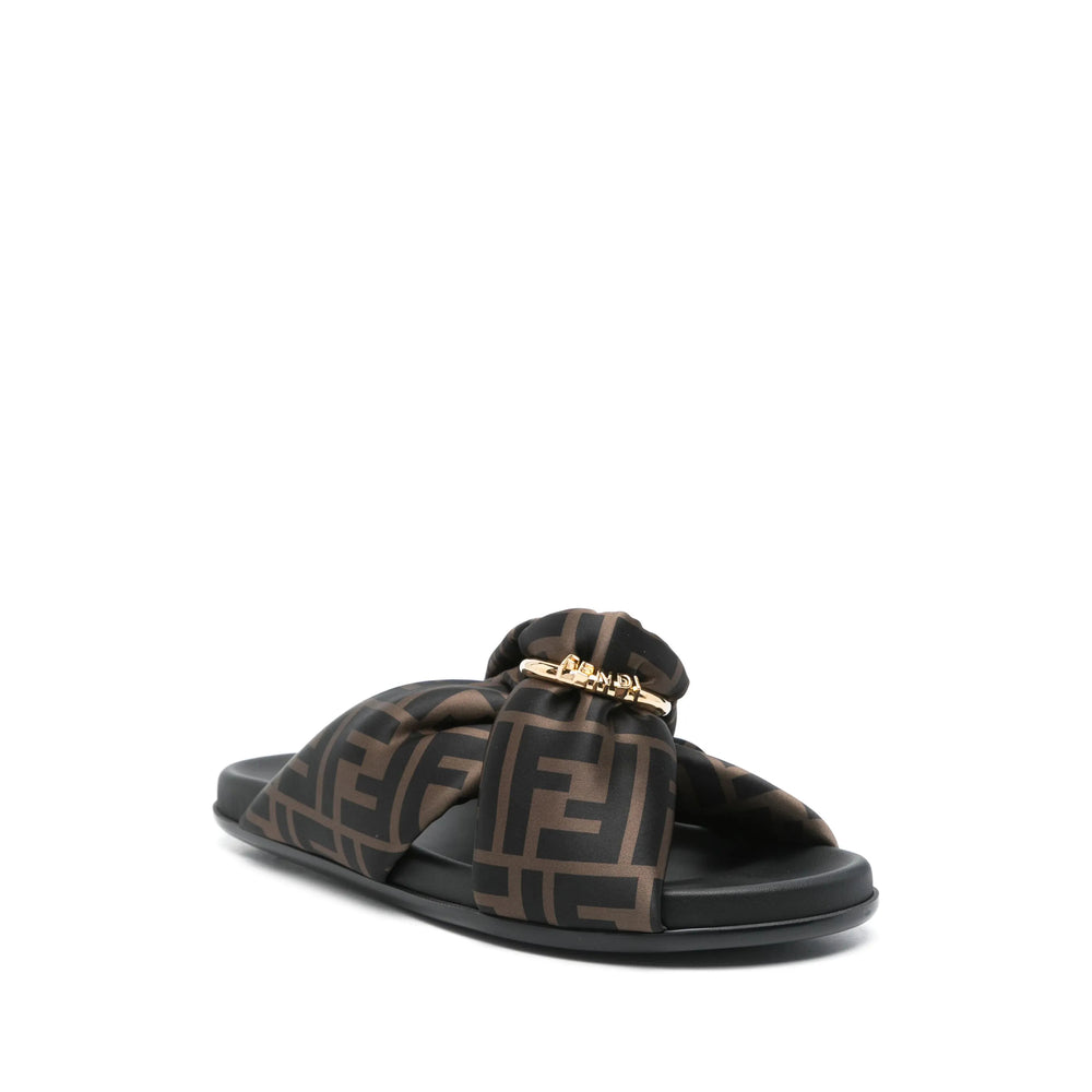 Fendi Brown Flip-Flops & Slides Women FENDI