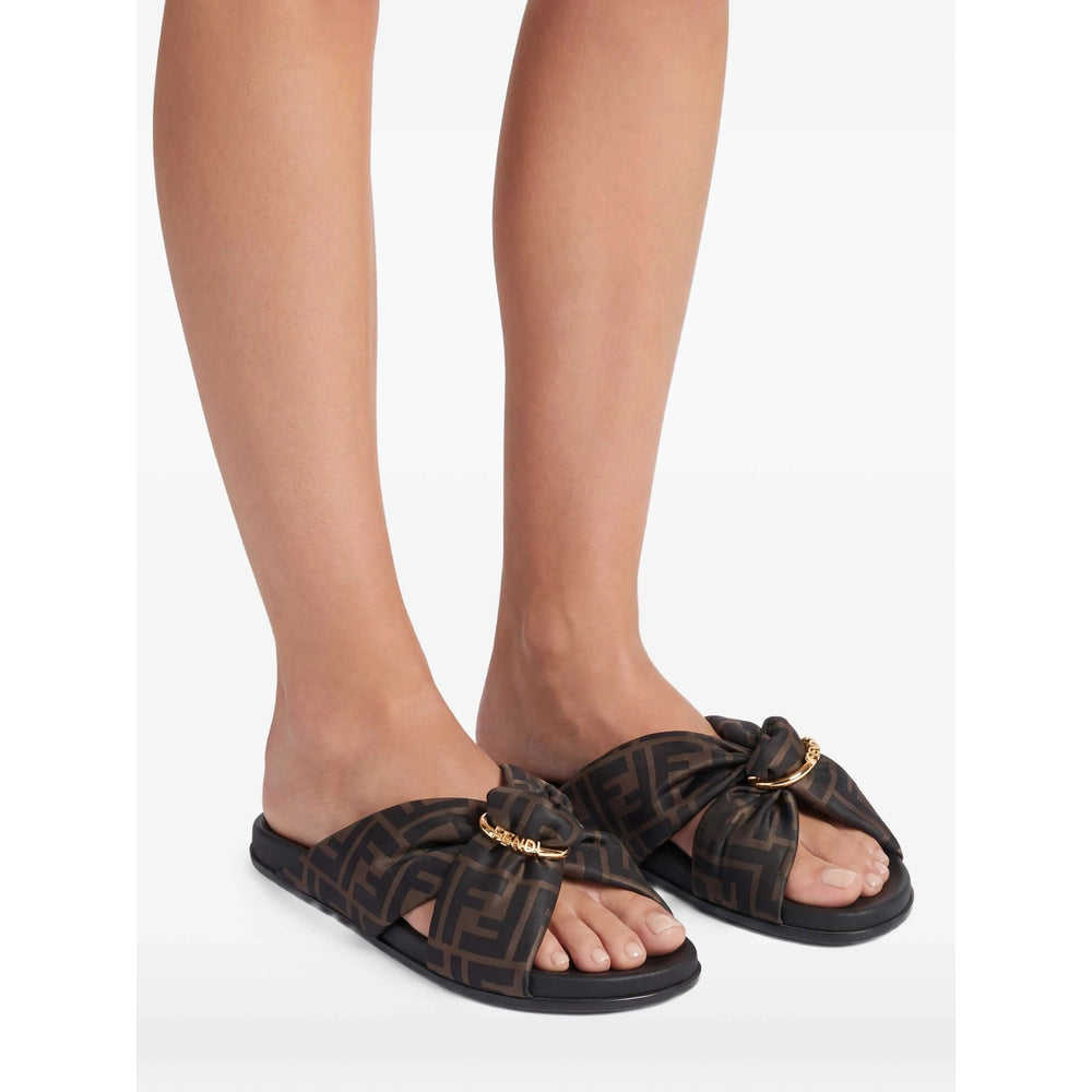 Fendi Brown Flip-Flops & Slides Women FENDI