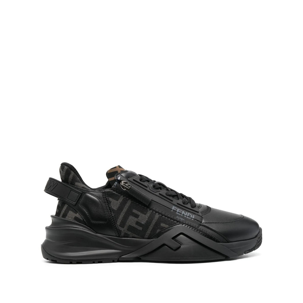 Fendi Black Trainers - Low-Tops Men FENDI
