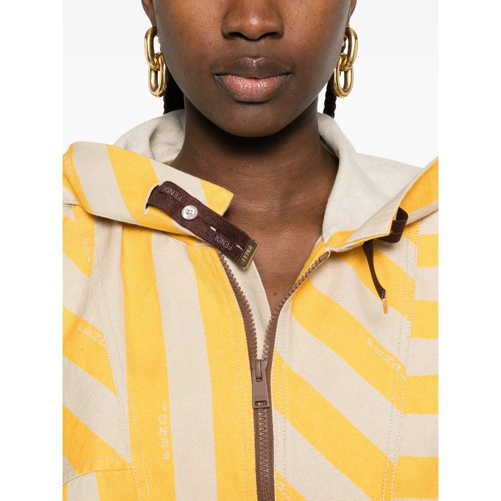 Fendi Yellow Jackets - Bomber Jackets Women FENDI