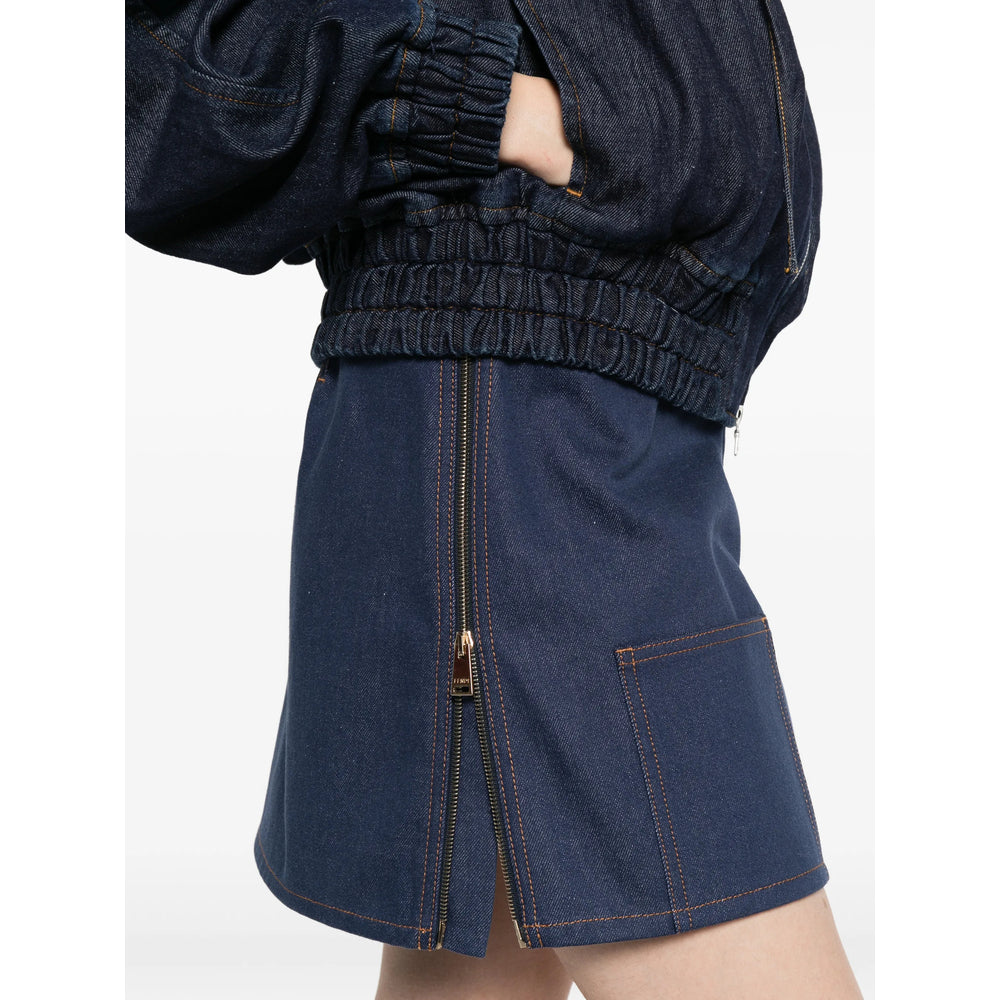 Fendi Blue Skirts - A-Line Skirts Women FENDI
