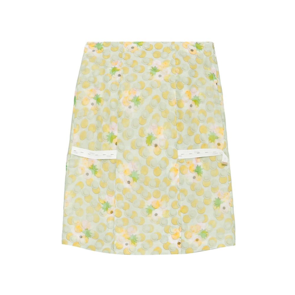 Fendi Green Skirts - Straight Skirts Women FENDI