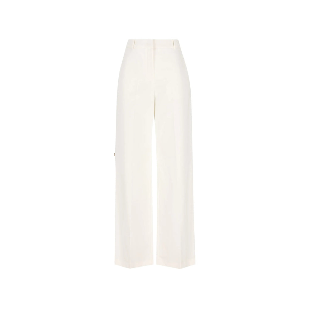 Fendi Neutrals Trousers - Straight Trousers Women FENDI