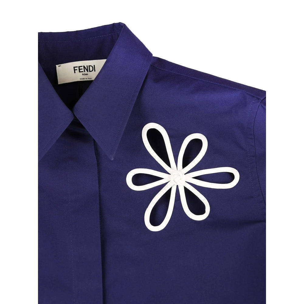 Fendi Blue Tops - Shirts Women FENDI
