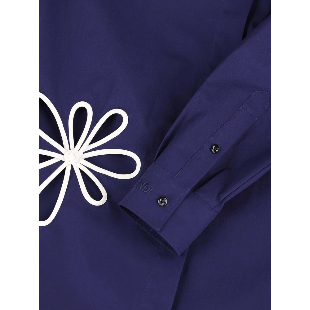 Fendi Blue Tops - Shirts Women FENDI