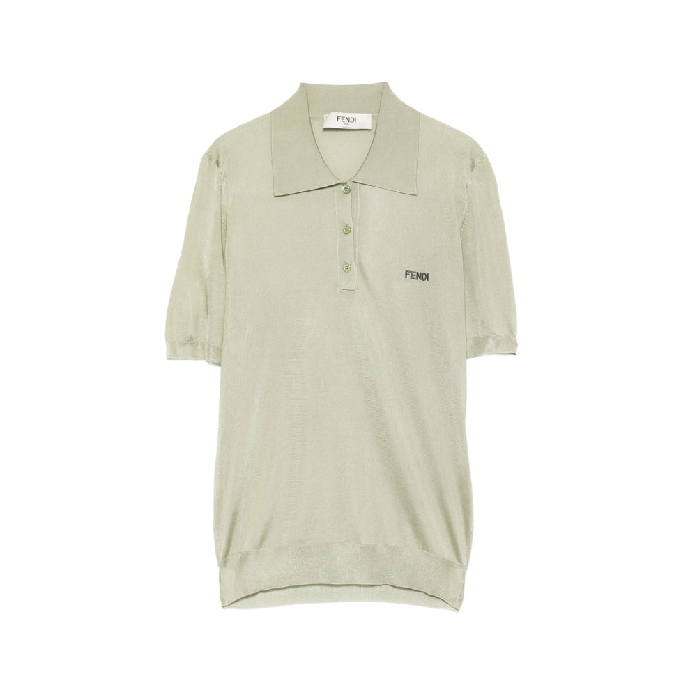 Fendi Green Tops - Polo Tops Women FENDI