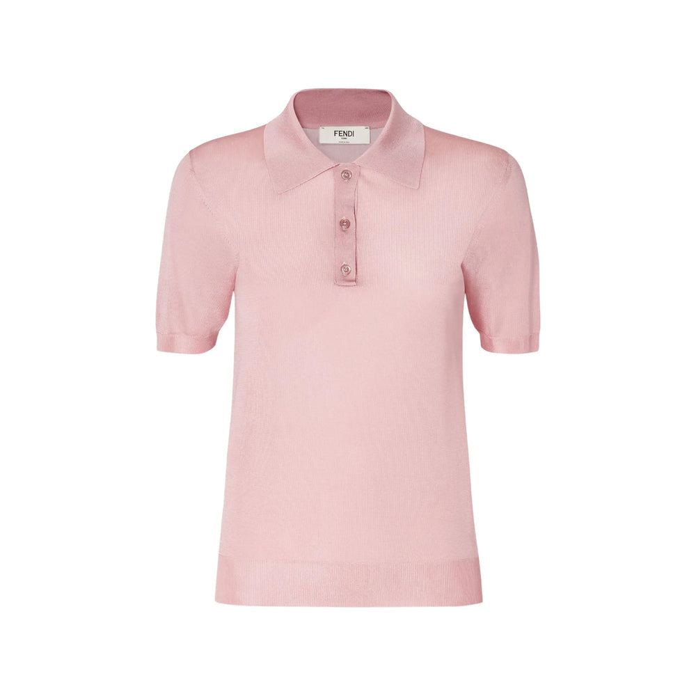 Fendi Pink Tops - Polo Tops Women Women FENDI