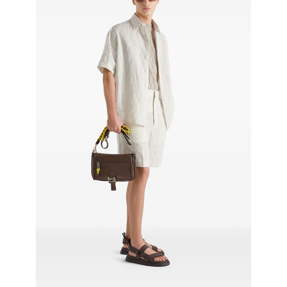 Fendi Neutrals Trousers - Tailored Trousers Men FENDI