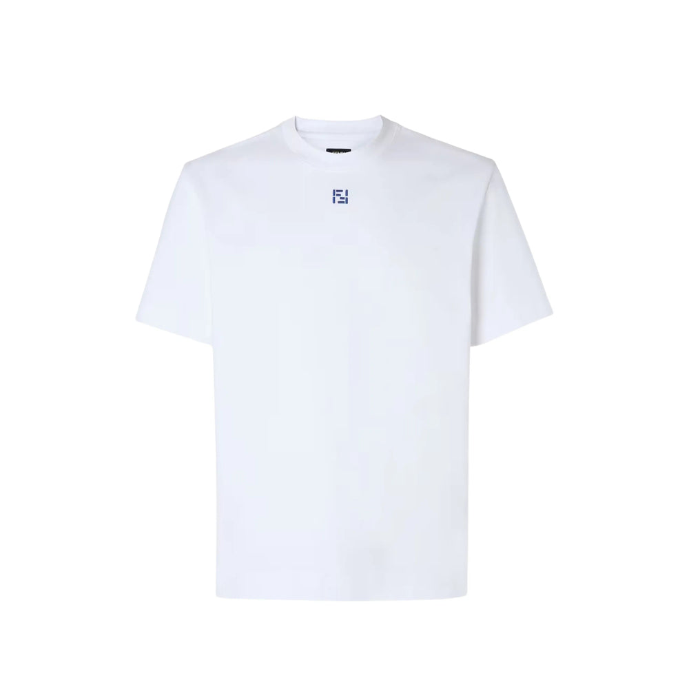 Fendi White T-Shirts & Vests - T-Shirts Men FENDI