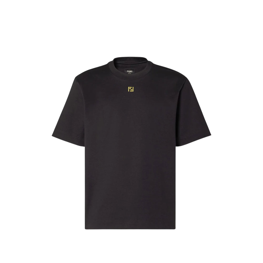 Fendi Black T-Shirts & Vests - T-Shirts Men FENDI