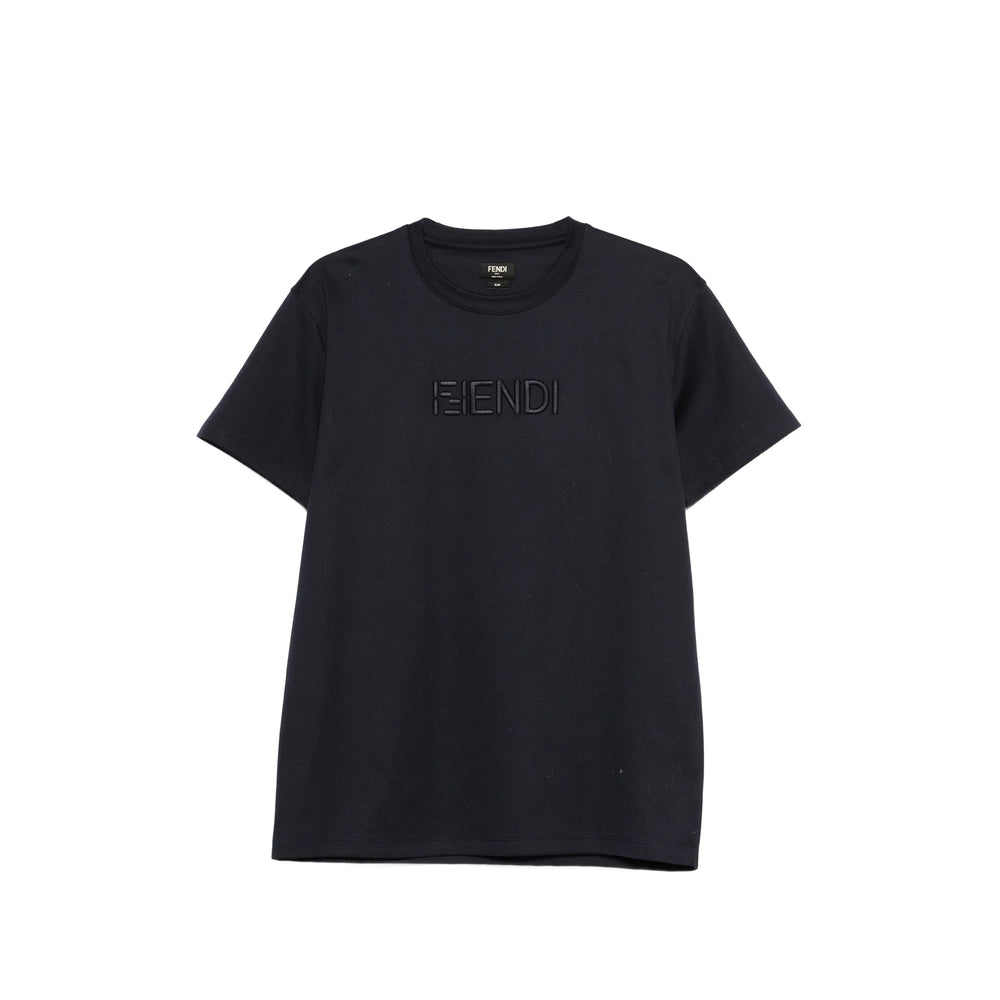 Fendi Blue T-Shirts & Vests - T-Shirts Men FENDI