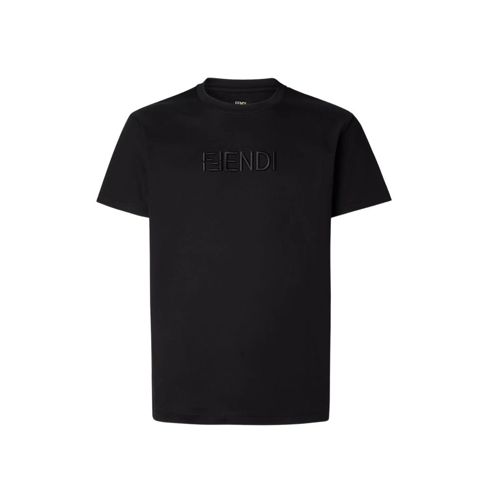 Fendi Black T-Shirts & Vests - T-Shirts Men FENDI