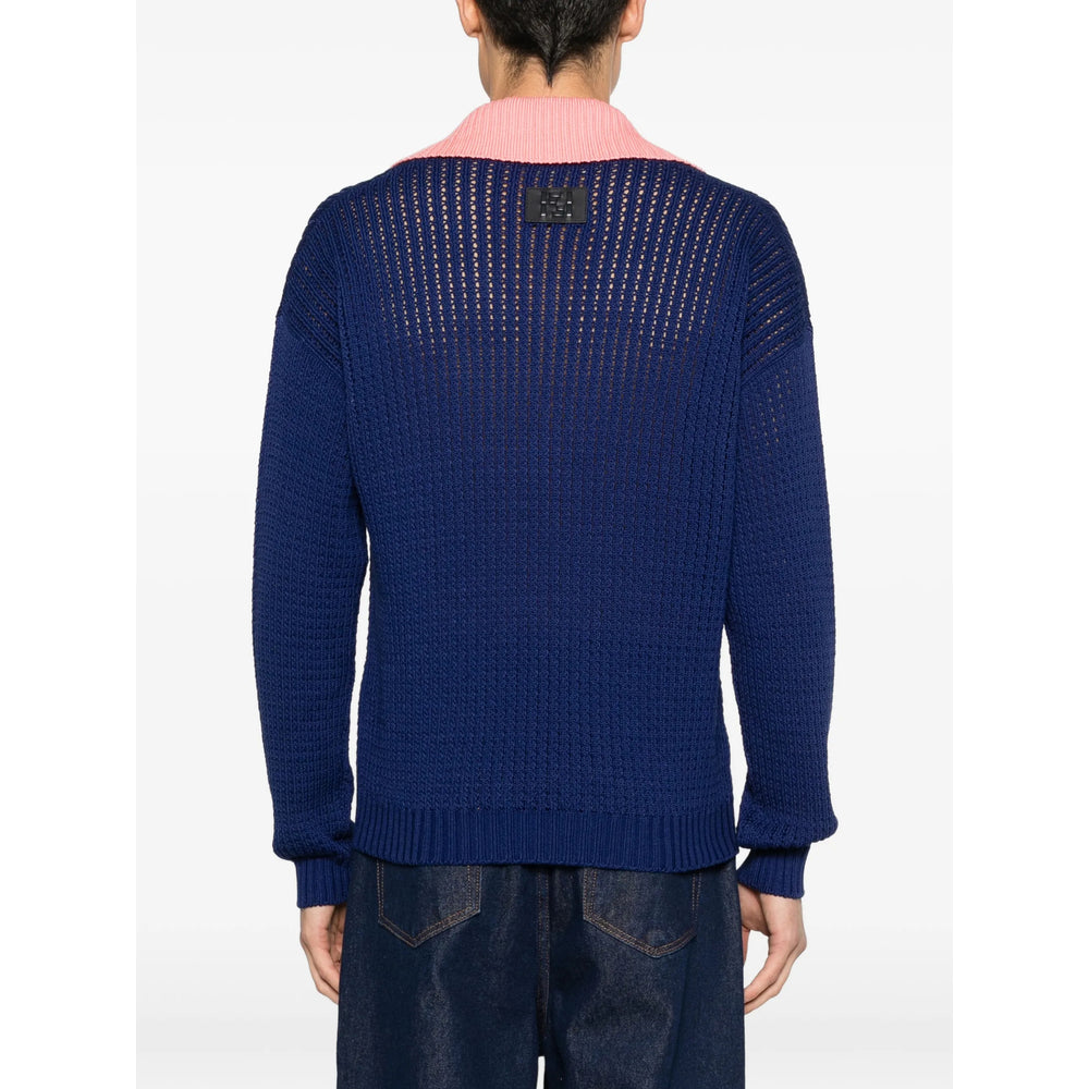 Fendi Blue Sweaters & Knitwear - Jumpers Men FENDI