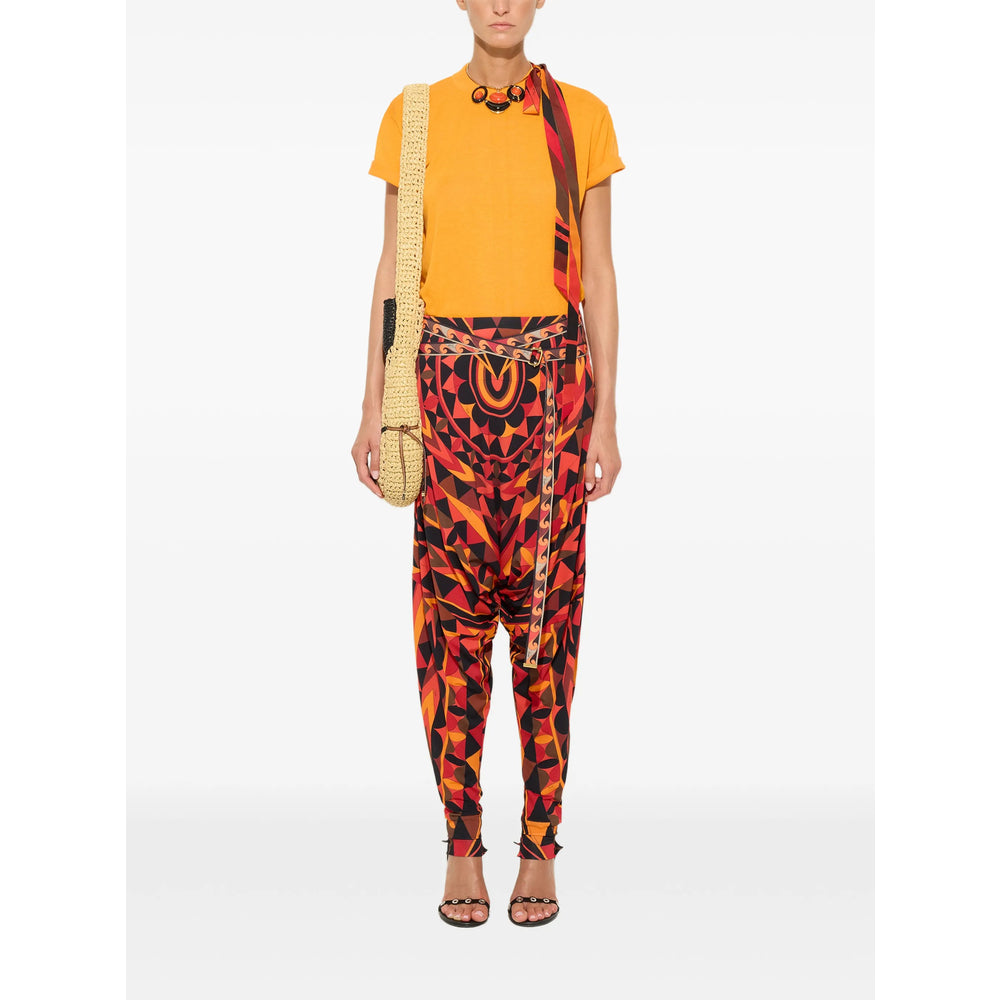 Pucci Black Trousers - Tapered Trousers Women PUCCI