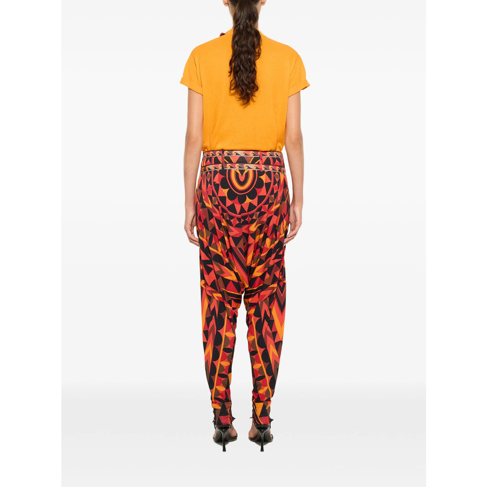 Pucci Black Trousers - Tapered Trousers Women PUCCI