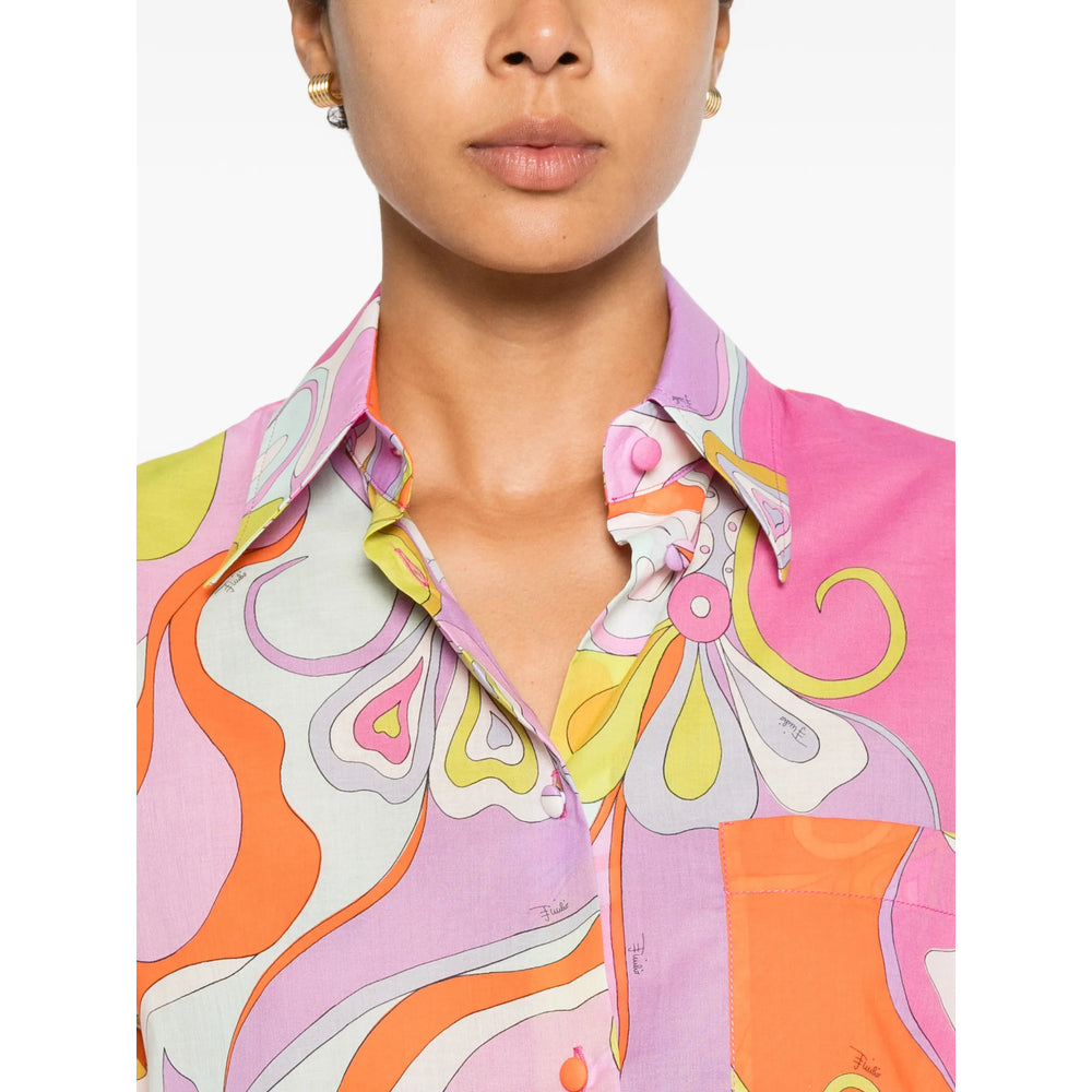 Pucci Pink Tops - Shirts Women PUCCI