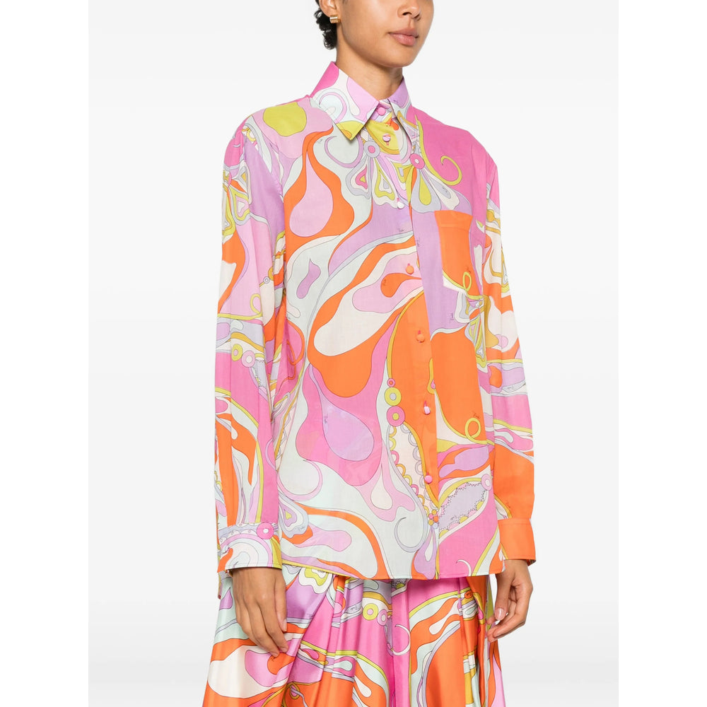 Pucci Pink Tops - Shirts Women PUCCI