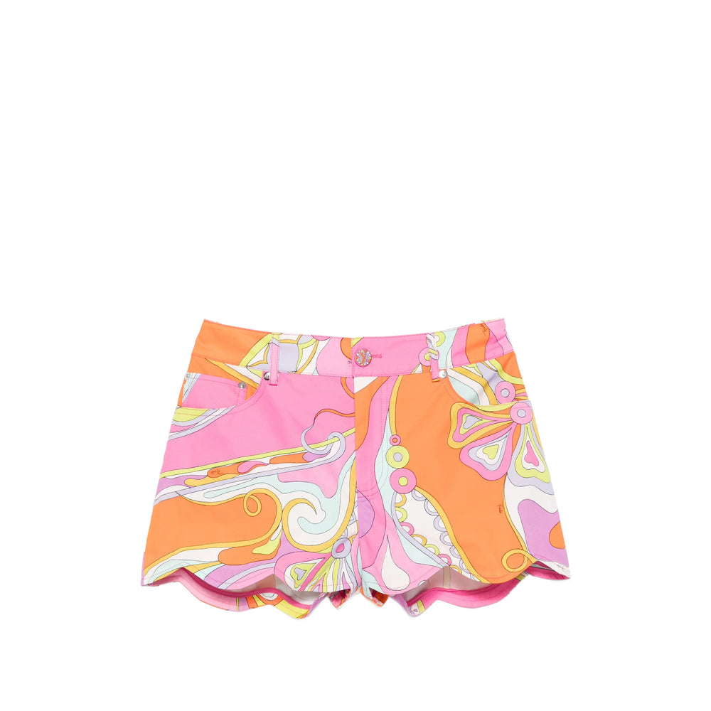 Pucci Pink Shorts - Mini Shorts Women PUCCI