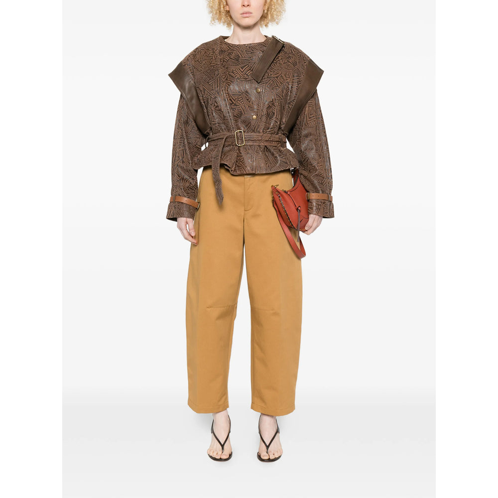 Isabel Marant Brown Jackets - Cropped Jackets Women ISABEL MARANT