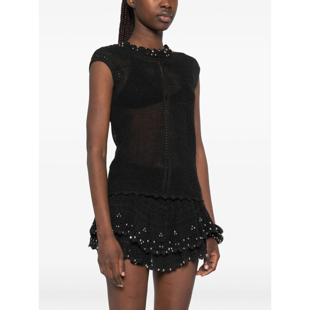 Isabel Marant Black Tops - Vests & Tank Tops Women ISABEL MARANT