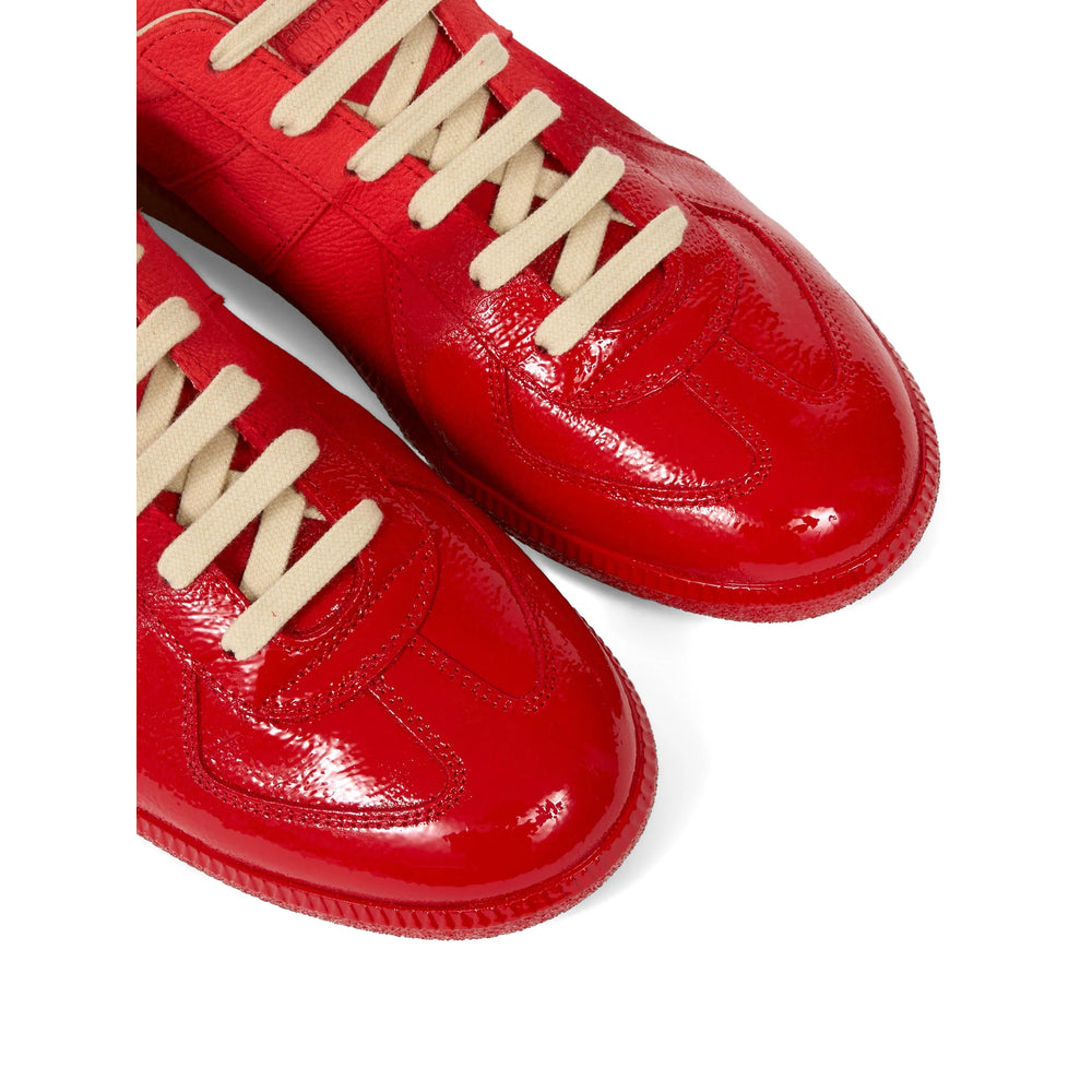 Maison Margiela Red Trainers - Low-Tops Men MAISON MARGIELA