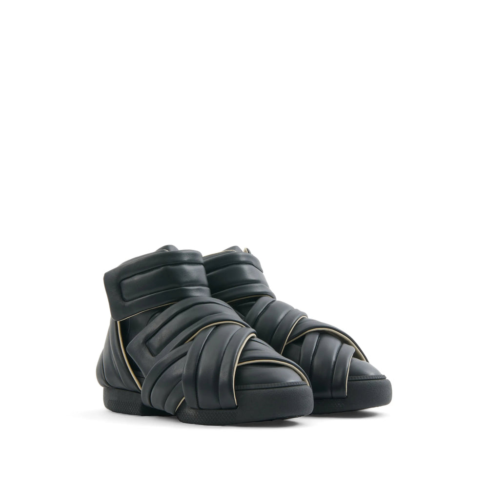 Maison Margiela Black Trainers - Hi-Tops Men MAISON MARGIELA