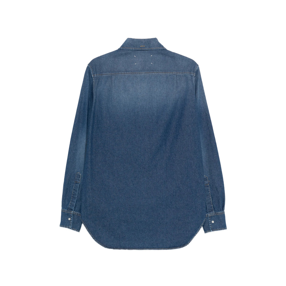Maison Margiela Blue Shirts Men MAISON MARGIELA