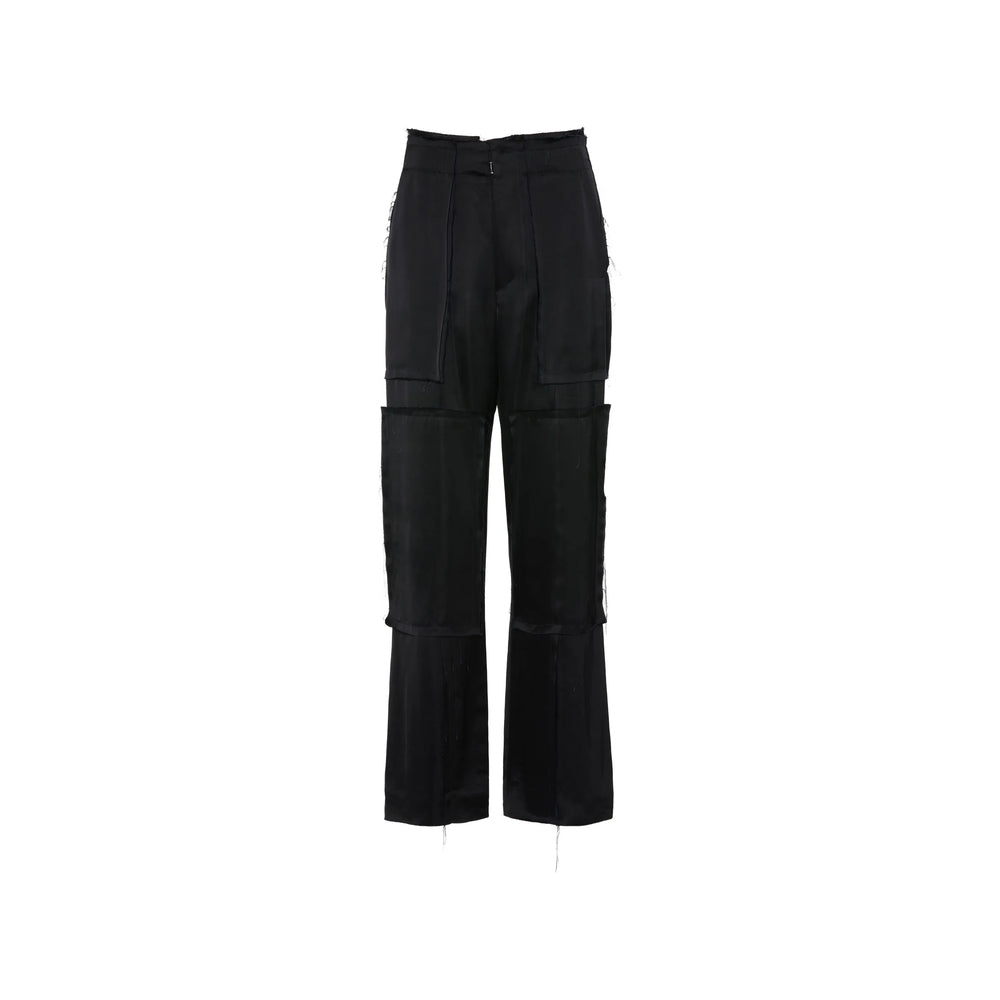 Maison Margiela Black Trousers - Regular & Straight-Leg Trousers Men MAISON MARGIELA