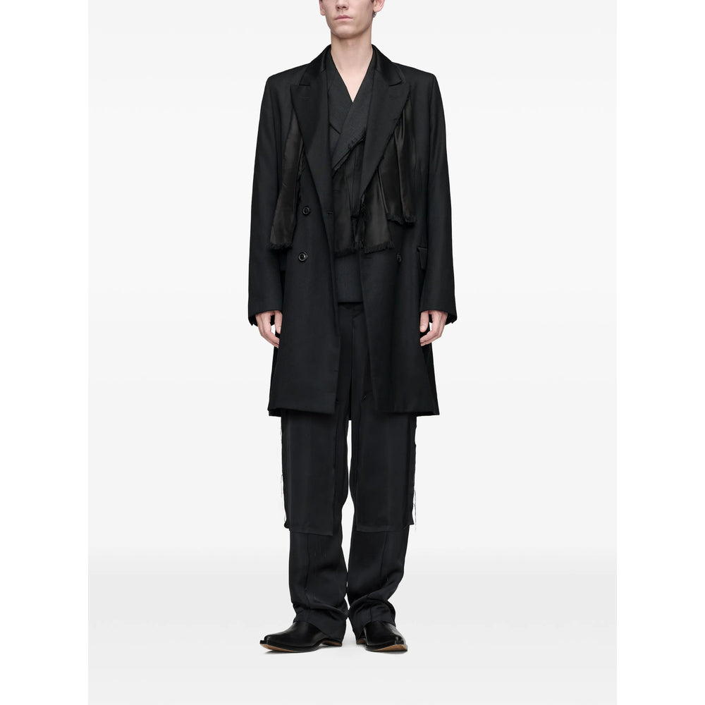 Maison Margiela Black Trousers - Regular & Straight-Leg Trousers Men MAISON MARGIELA