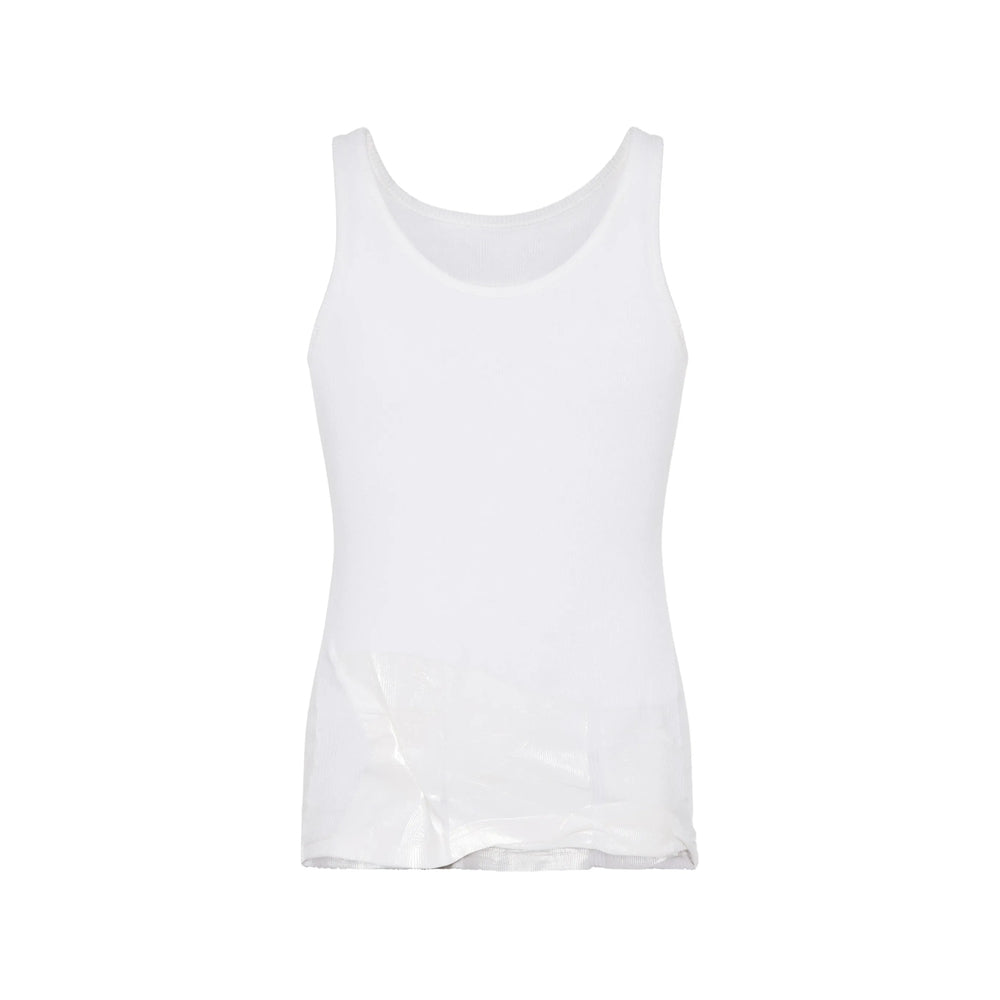 Maison Margiela White T-Shirts & Vests - Vests & Tanks Men MAISON MARGIELA