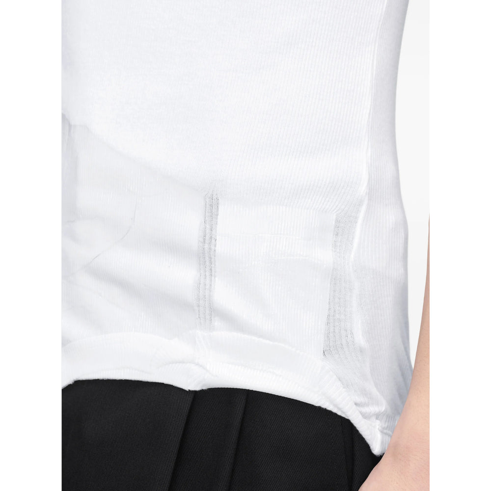 Maison Margiela White T-Shirts & Vests - Vests & Tanks Men MAISON MARGIELA