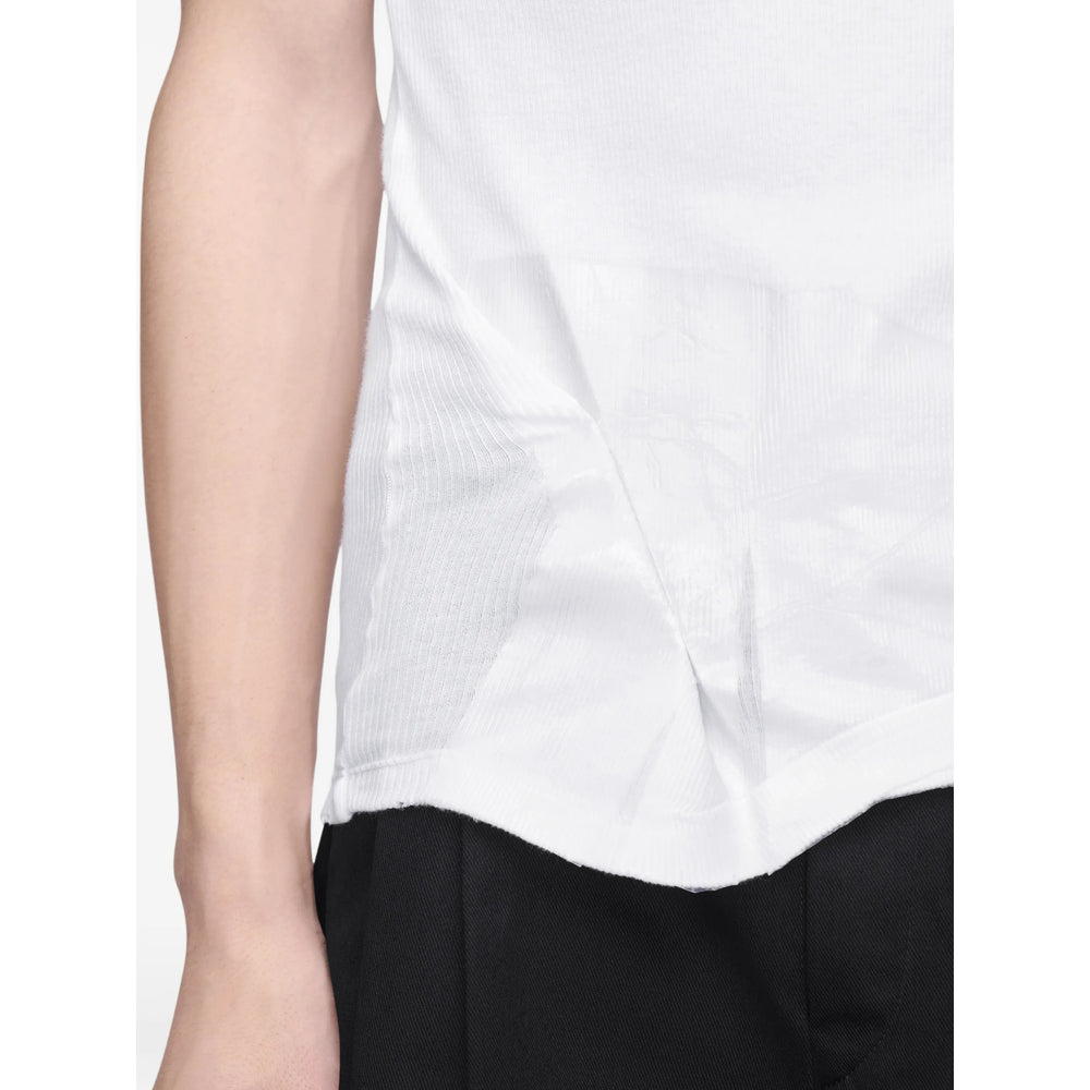 Maison Margiela White T-Shirts & Vests - Vests & Tanks Men MAISON MARGIELA