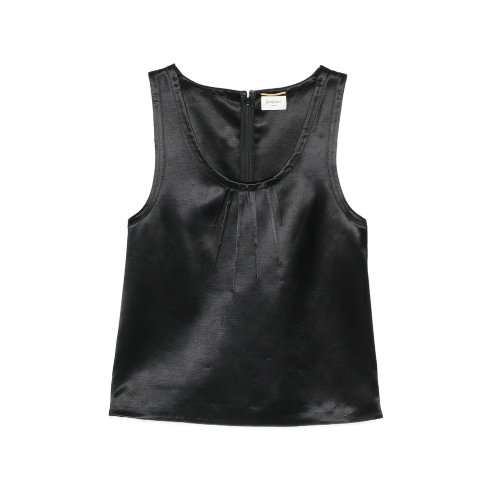 Saint Laurent Black Tops - Vests & Tank Tops Women SAINT LAURENT
