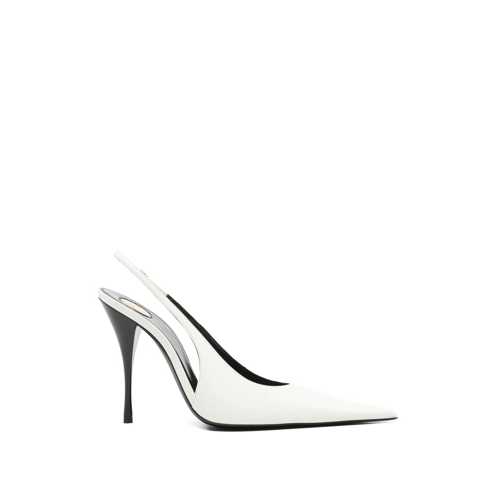 Saint Laurent White Shoes Women SAINT LAURENT