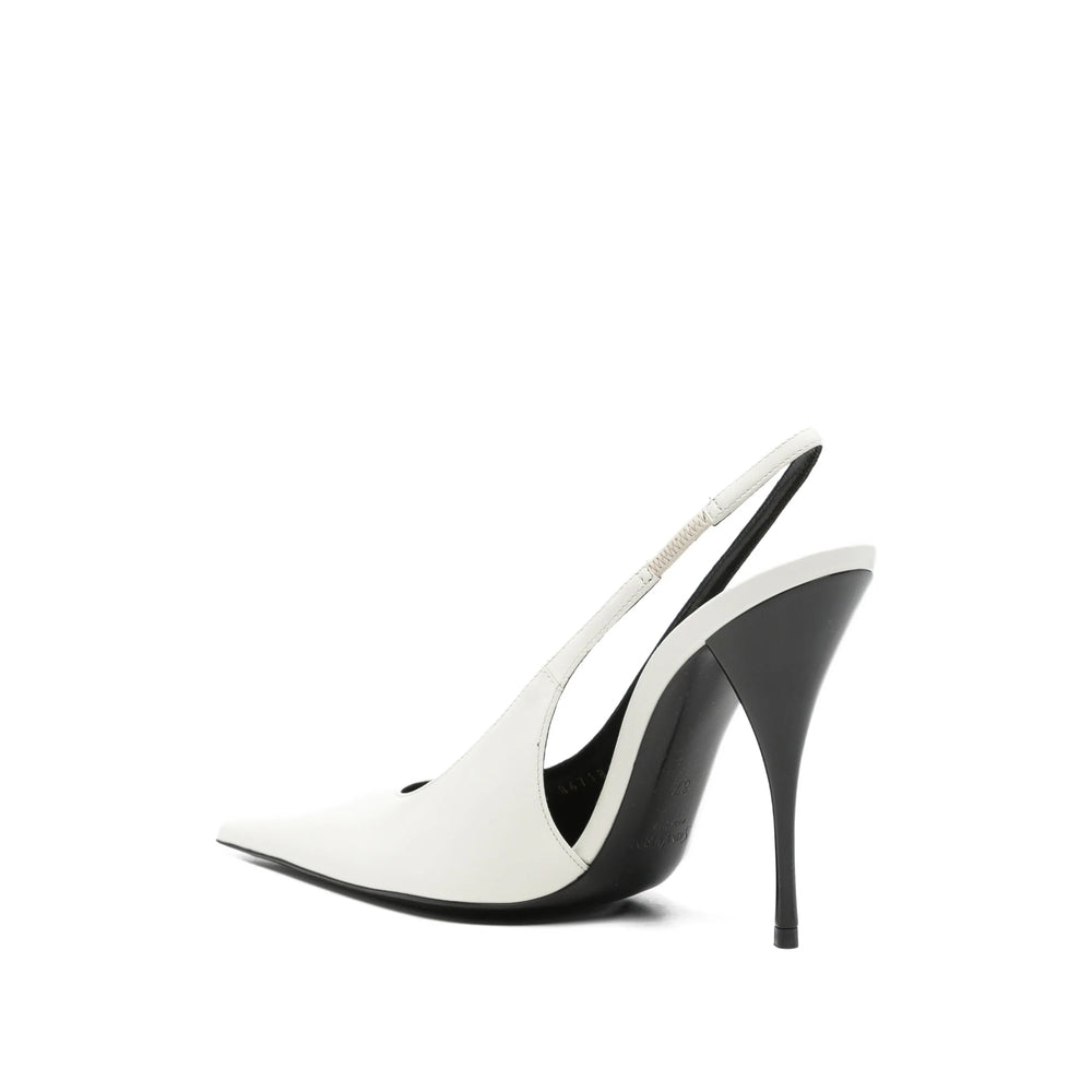 Saint Laurent White Shoes Women SAINT LAURENT