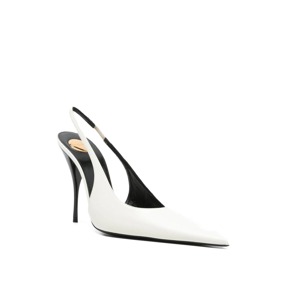 Saint Laurent White Shoes Women SAINT LAURENT