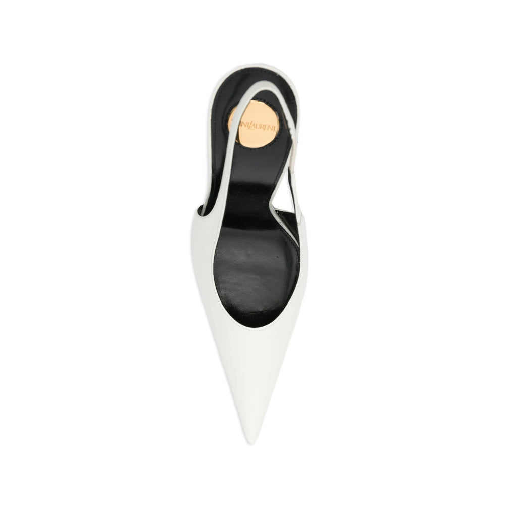 Saint Laurent White Shoes Women SAINT LAURENT