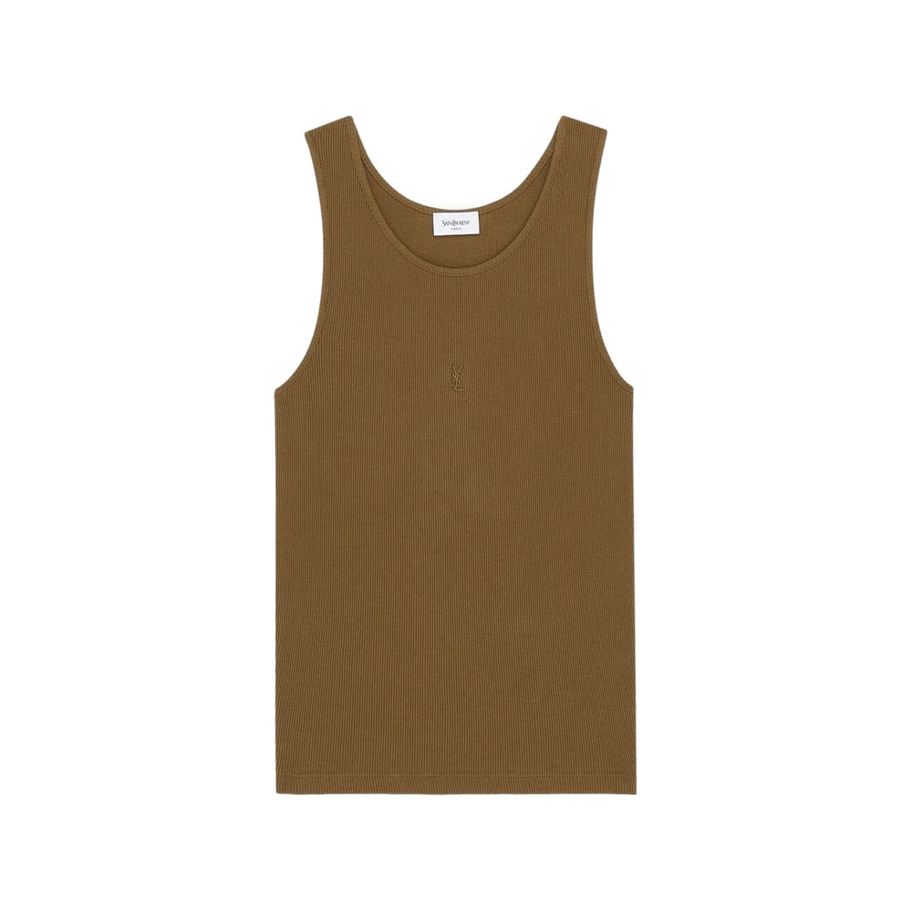 Saint Laurent Brown Tops - Vests & Tank Tops Women SAINT LAURENT