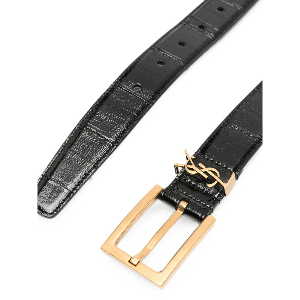 Saint Laurent Black Belts Women SAINT LAURENT