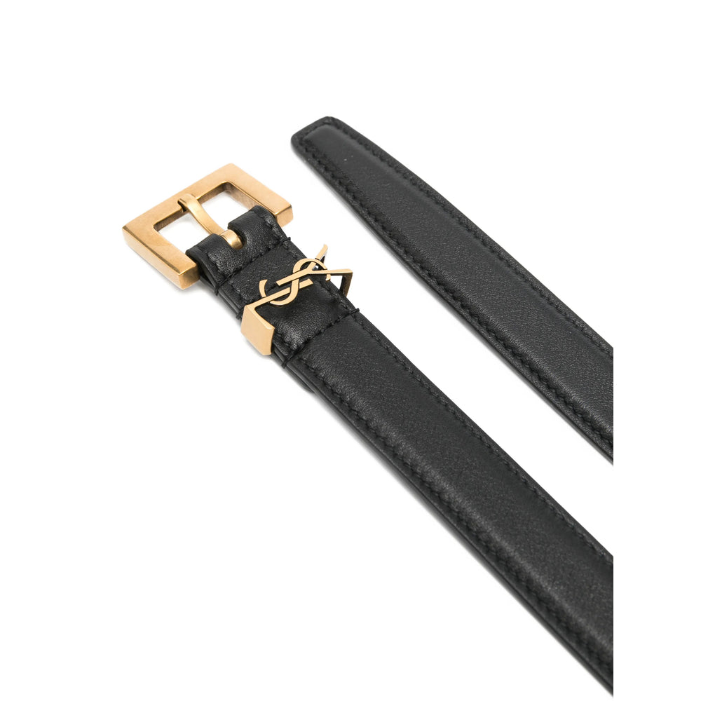 Saint Laurent Black Belts Women SAINT LAURENT