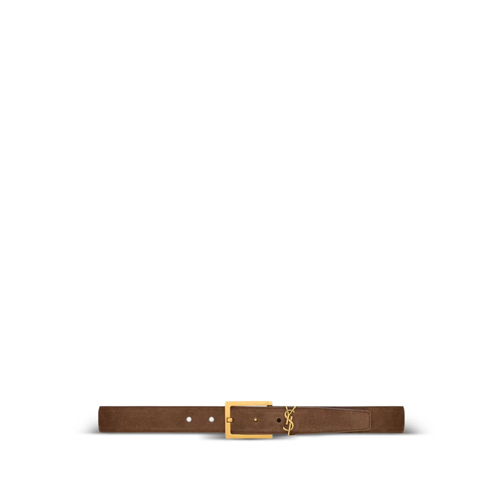 Saint Laurent Brown Belts Women SAINT LAURENT