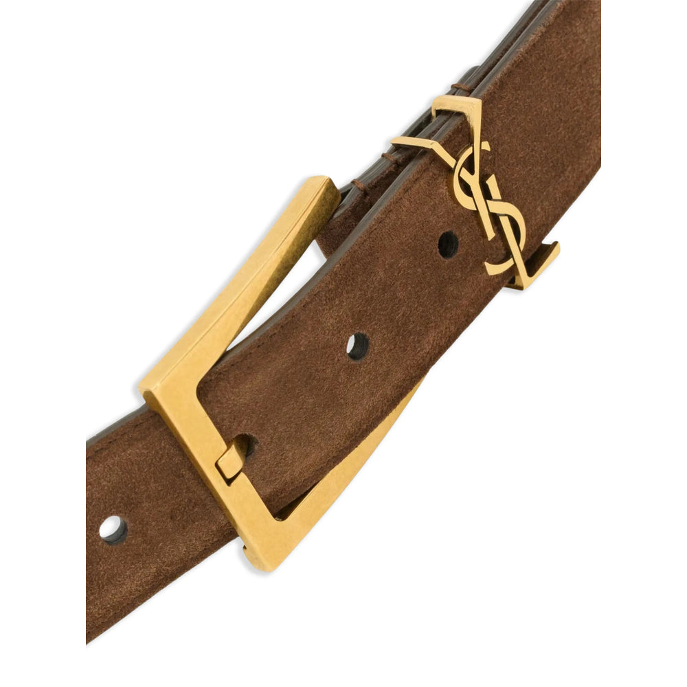 Saint Laurent Brown Belts Women SAINT LAURENT