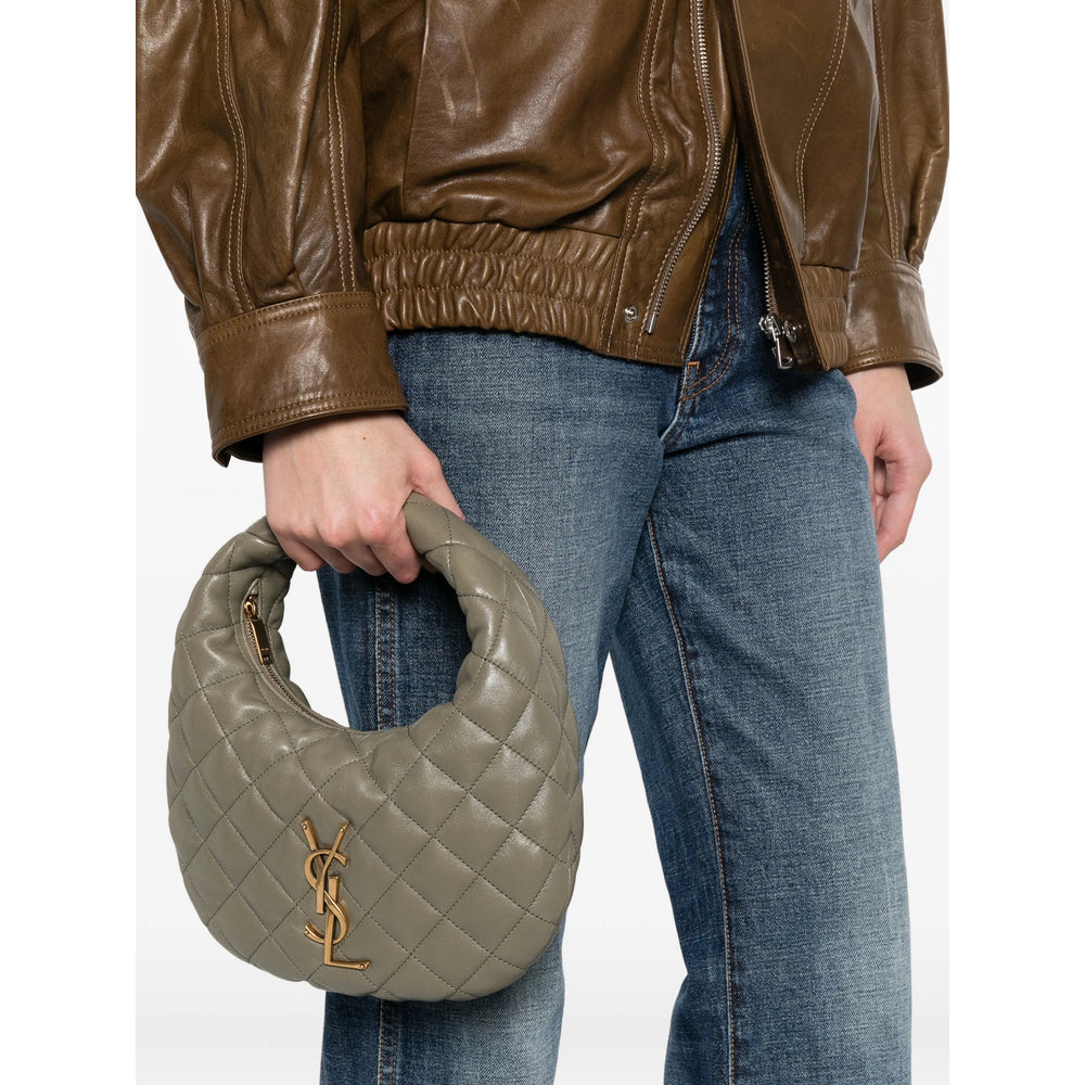 Saint Laurent Green Tote Bags Women SAINT LAURENT